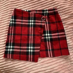 H&M Plaid Skirt